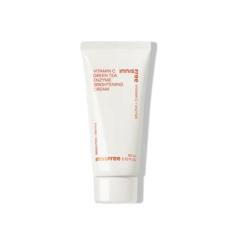 Innisfree Vitamin C Enzyme Dark Spot Toning Cream Brightening Moisturizer 80mL