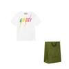 GUCCI T Shirts Men's Ecru Crew Neck Moderate 616036-XJFF9-9095