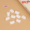 M-9Pcs Mini Small Hooks Multi-purpose Strong Adhesive Hanging Keys Coat Hats Necklace Decorations Small Hooks Household Products