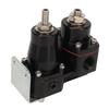 Dual Stage Fuel Pressure Regulator Metal Construction 13220 for EFI To Carburettor Conversion Car Truck
