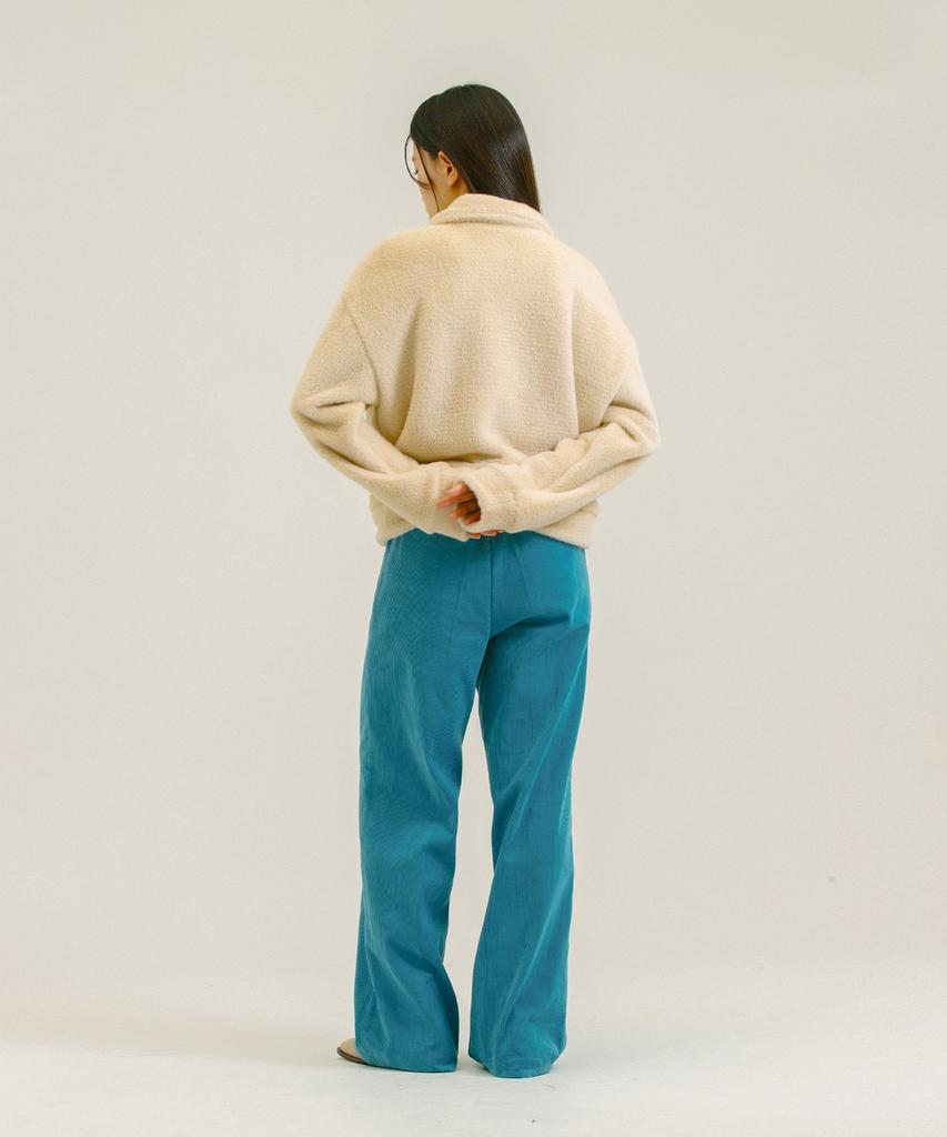 NEBELEVERYWEAR Corduroy Wide Pants_Blue