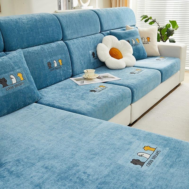 Chenille Sofa Cover All-inclusive Universal Sofa Cushion Four-season All-cover Simple Sofa Cover