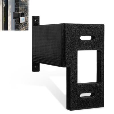 Ring Doorbell Extender Mount Weather Resistant Design Ultra-Thin Heavy-Duty Extension Bracket Stand
