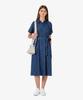 LACOSTE Women'S Belted Short Sleeve Shirt Dress Ef306E-56G 36L