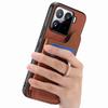 For Xiaomi 15 Pro Case with Card Holder Kickstand Leather + TPU + PC Phone Cover