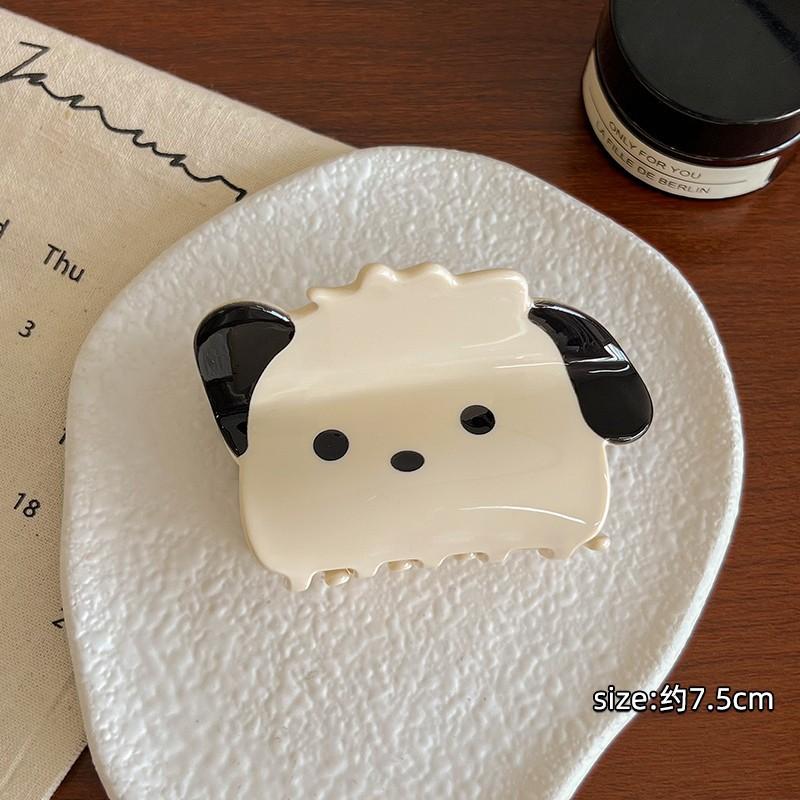 

Summer Splicing Creative Personality Small Goldfish Acetate Hairpin Bag Design Shark Clip Hairpin Ponytail Hair Accessor