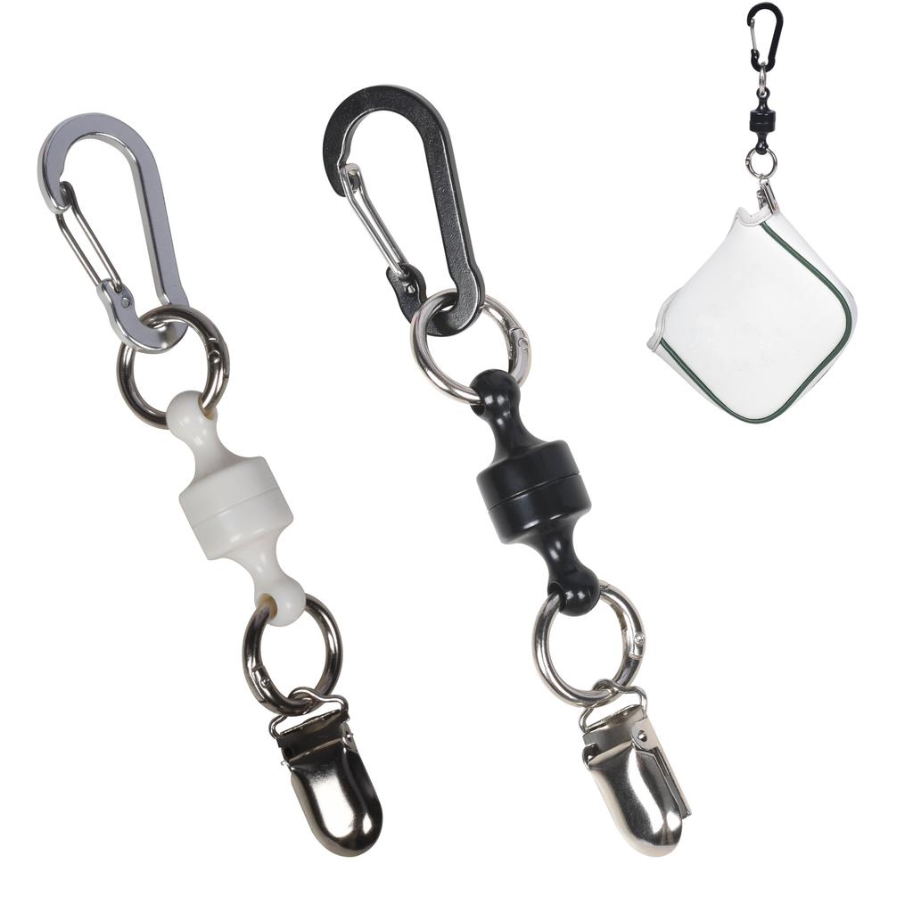 Golf Magnetic Quick Release Holder Heavy Duty Metal Carabiner Clip for Golf Cover Putter Keeper Towel Accessory 5