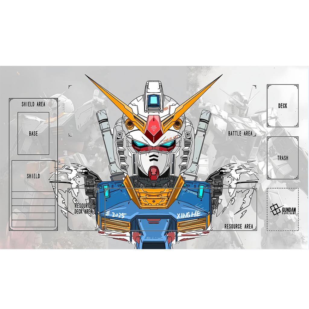 Gundam Playmat Self Made The Witch From Mercury Rubber Anti-slip GCG Battle Card Mat Anime Gift