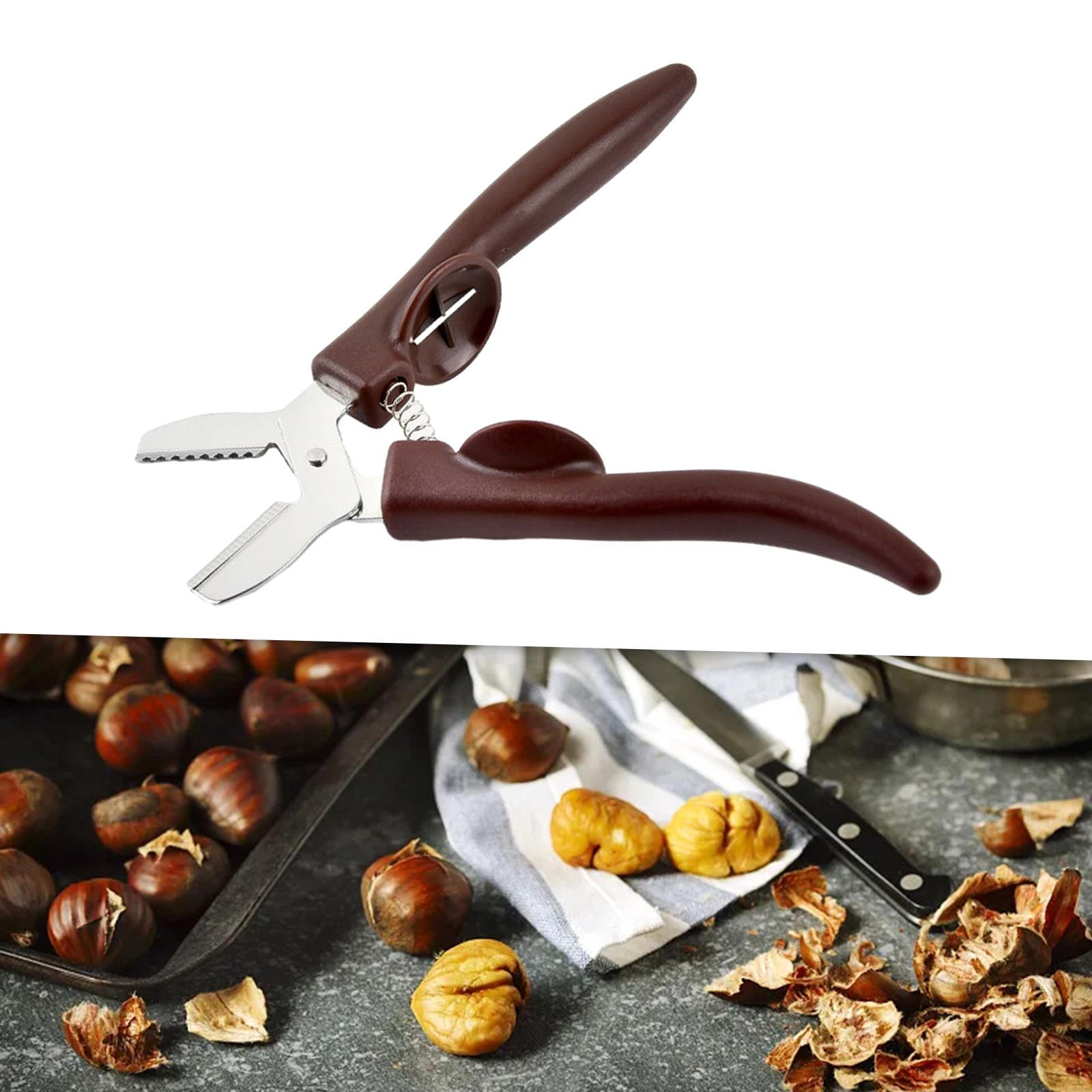 Chestnut Clip Nut Sheller Pliers Walnut Manual Cutter Tool Comfortable Handle Kitchen
