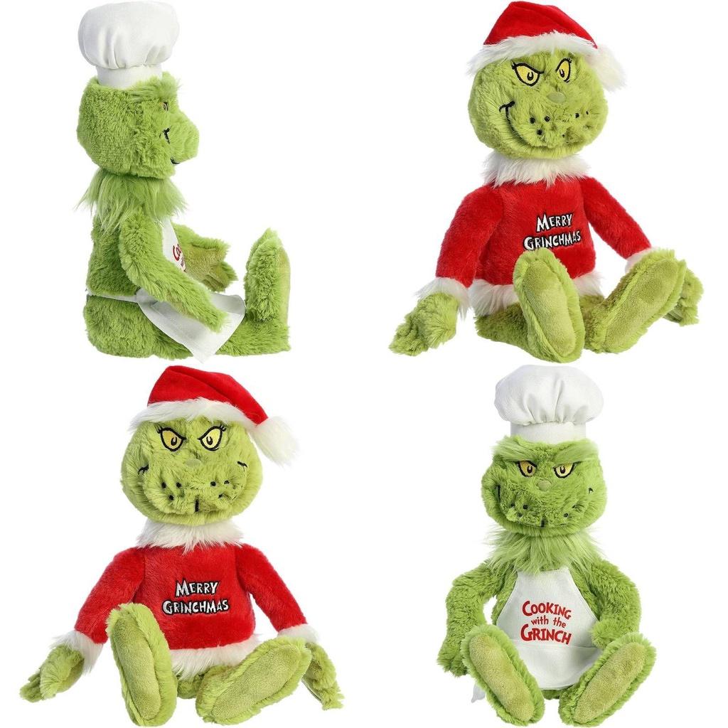 Grinch Weihnachten Koch Verkleiden Plüschtiere Stoffpuppen Kindergeschenk Weich Kuschelig