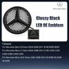 For Mercedes Benz W204 B C GLK-Class 2008-2014 Front Grill Star Emblem Chrome Logo Badge