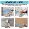 300ML Polyurethane Waterproof Coating Roof Wall Repair Adhesive Anti-Leakage Waterproof Agent Indoor Outdoor Liquid Waterproof Insulating Sealant