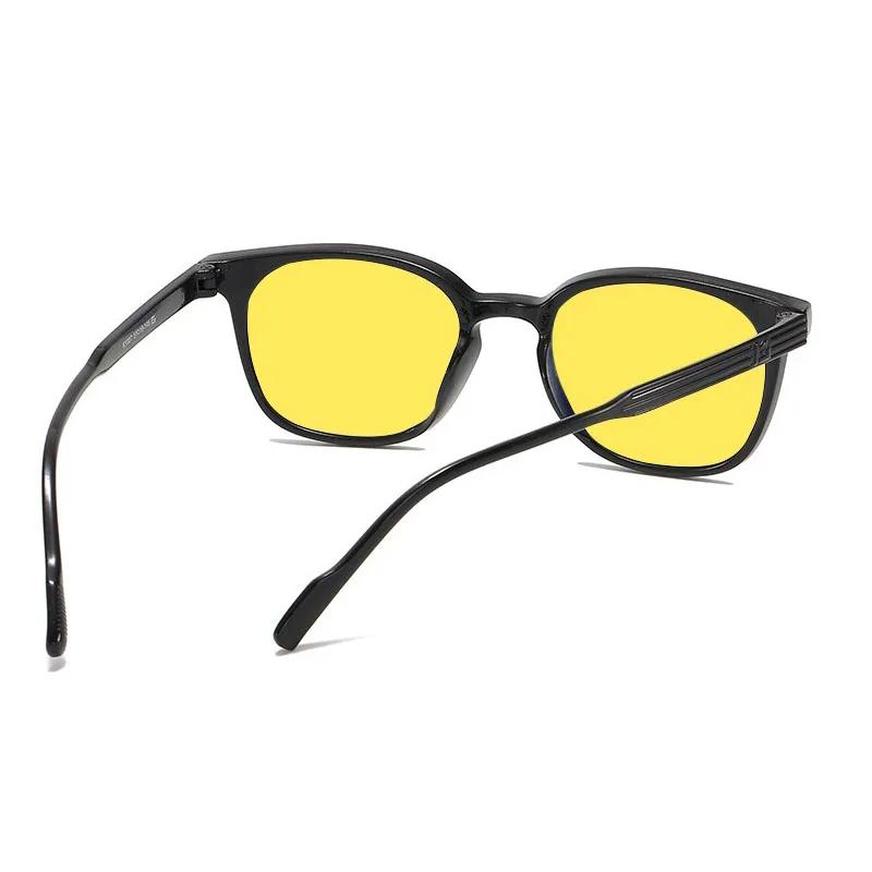 Oval Frame Driving Night Vision Glasses Women Men Retro Ultralight Sunglasses Shades New Blue Light Blocking Spectacles