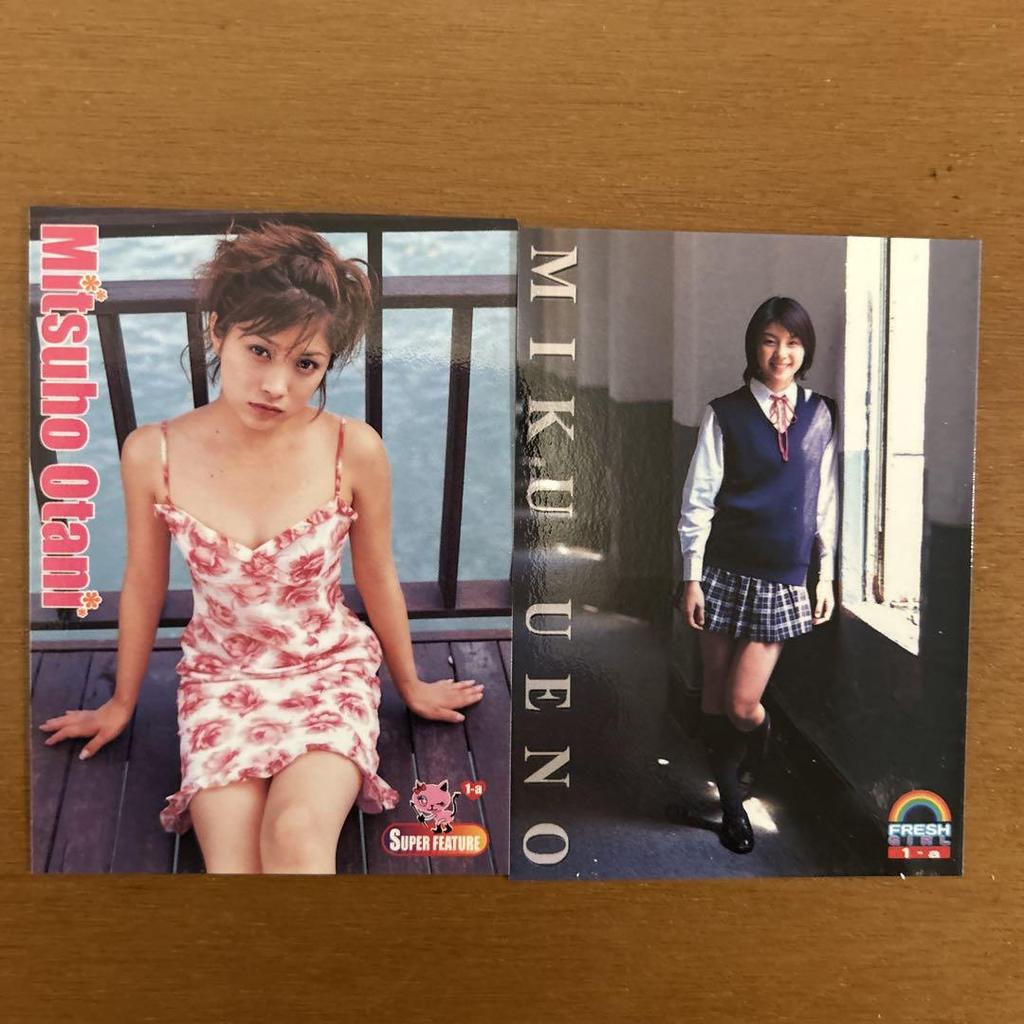 [USED] Rare bromides 2002 Aya Ueto 2001 Megumi and 13 others 17 pieces