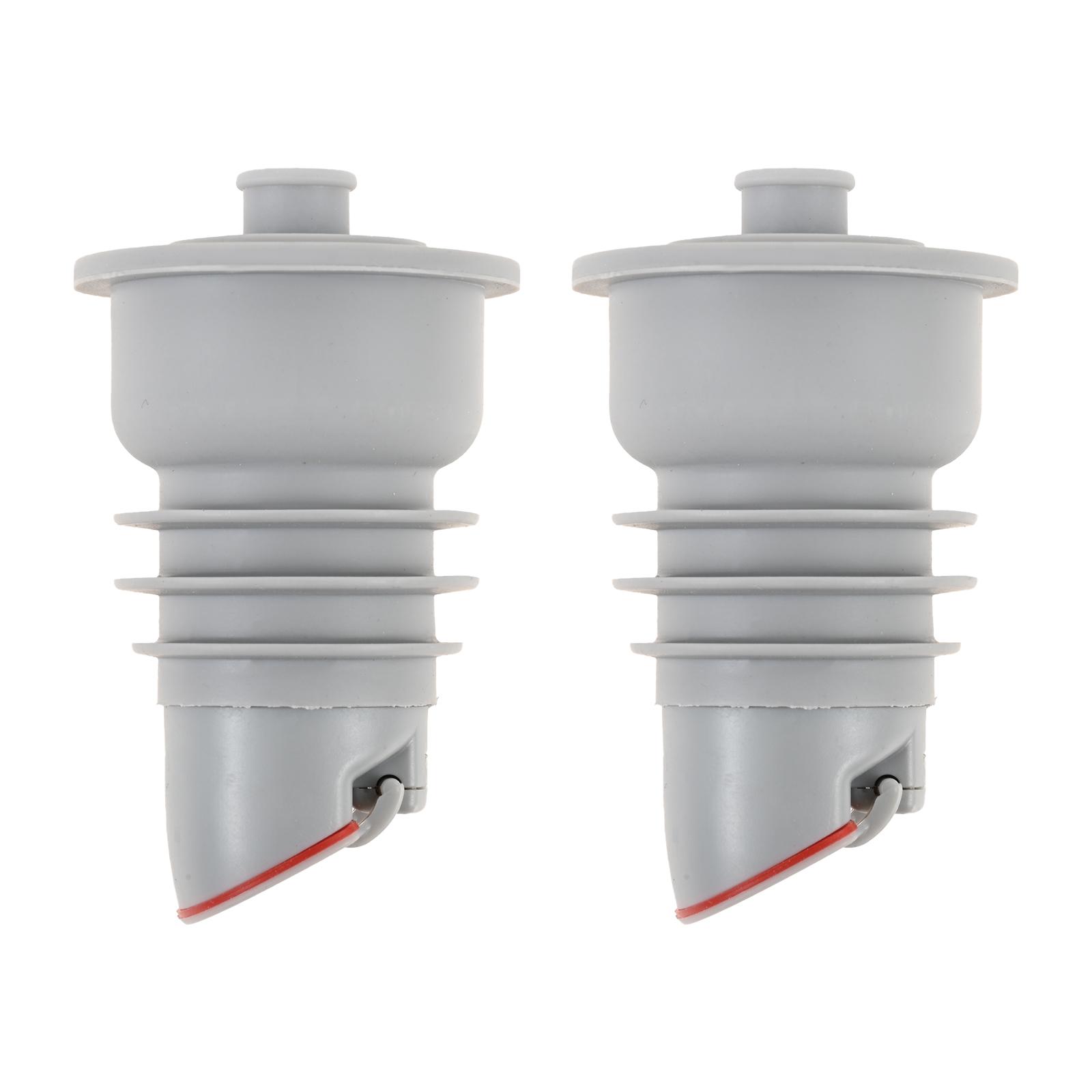 

2Pcs Silicone Bathroom Pipe Seal Kitchen Sink Drain Pipe Plug Washing Machine Anti-odor Leakage Floor Drain Seal Connector Cap