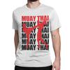 Vintage Muay Thai TShirts Men Womens Round Neck 100 Cotton T Shirts  Short Sleeve Tees Birthday Gift Tops