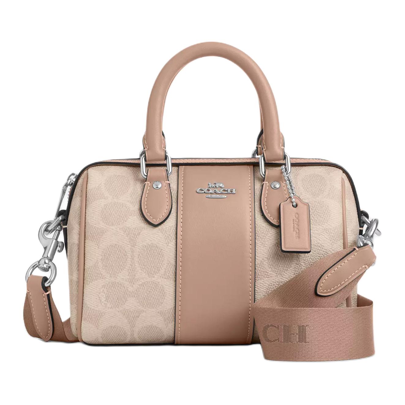 Coach Rowan 18 Logo Zip Closure
