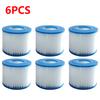 1-10pcs Pool Water Filter Cartridges Type VI Spa Filter Cartridge Soft Rubber Ends Pool Filter for Most Inflatable Hot Tub