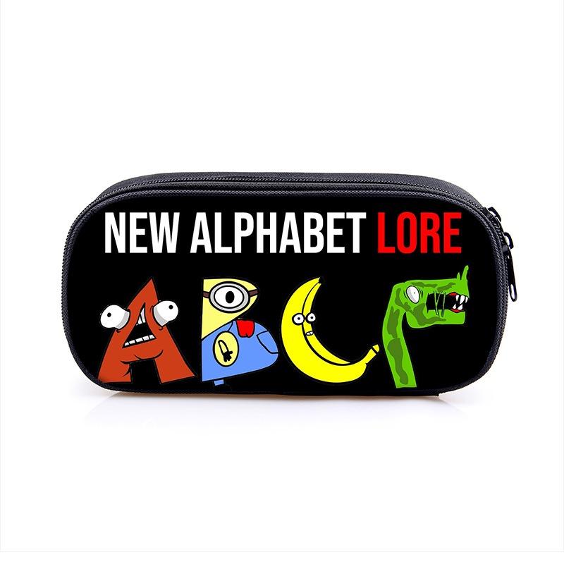 Alphabet Lore Pencil Case Large Capacity Pouch Bag For Students Gift