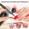 Portable Airbrush Nail With Compressor Portable Air Compressor for Nails Cake Painting Crafts Air Brush Kit Airbrush Nails Spray