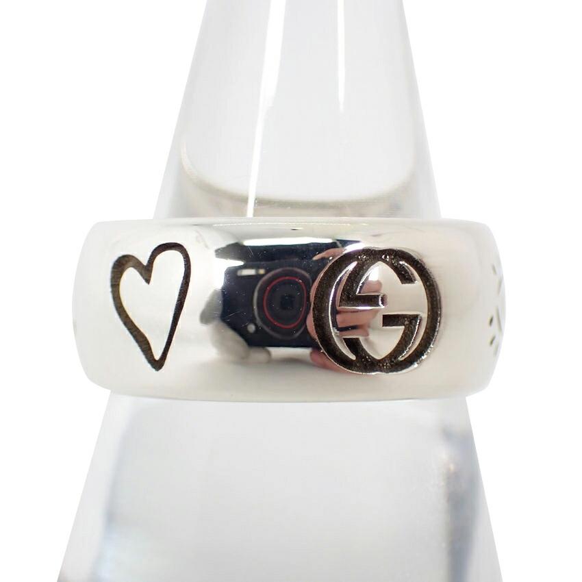 

[Pre-owned] GUCCI 925 Blind for Love Ring / Size 19 / j63-6