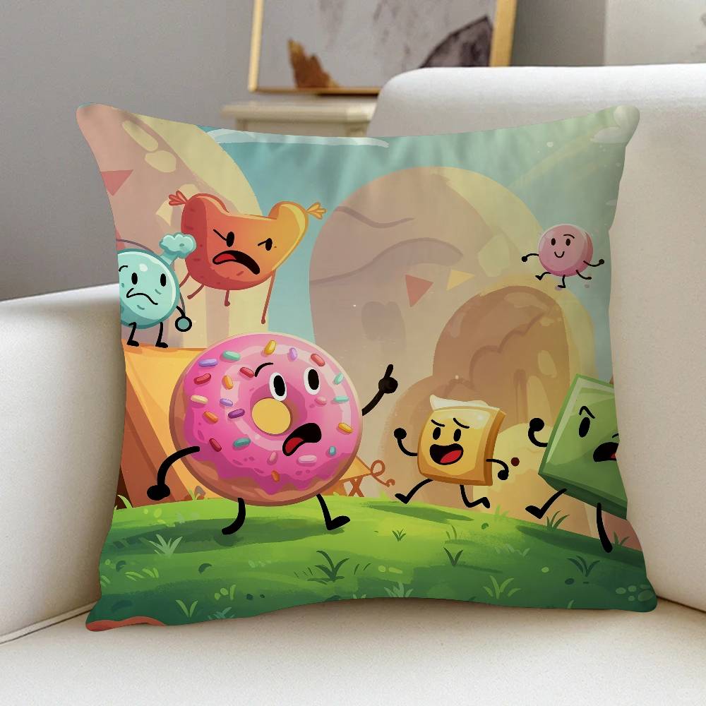 Battle For Dream Island Pillow Gift Home Office Decoration Bedroom Sofa Car Cushion Cover Case 45x45