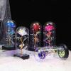 Timeless Beauty & Sentimental Gift: Eternal Rose with Animal Charm in a Sparkling Dome