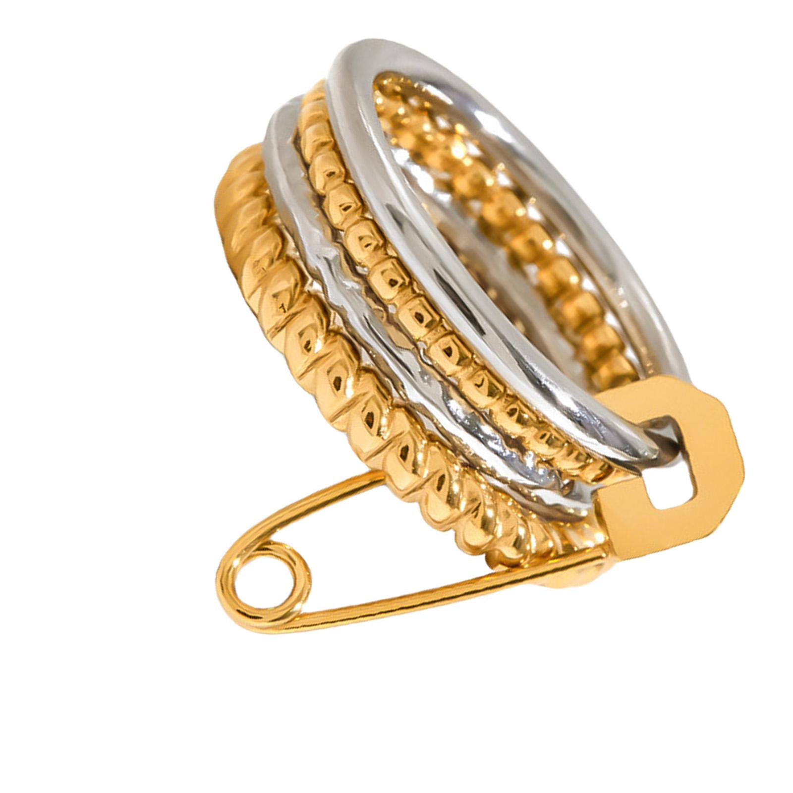 

Stainless Steel Stackable Band Rings Comfortable Portable Modern Layer Jewelry Gift Ideas