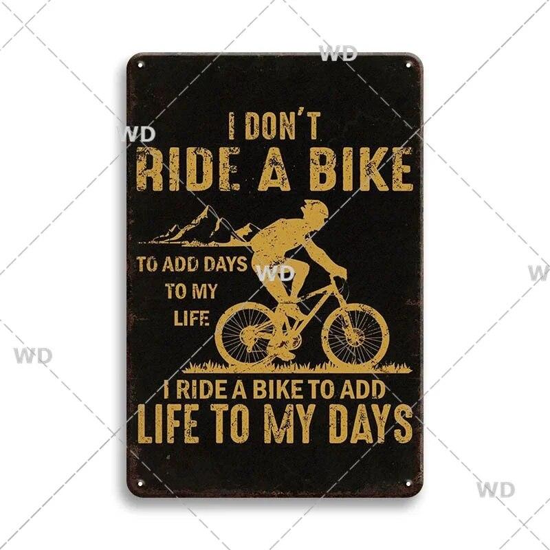 Retro Funny Sentence Tin Sign Decorative Vintage Plaque Metal Sign Decor Metal Plate for Garage Man Cave Bar Pub Home Wall Decor