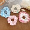 Fabric plaid large intestine hair band female sweet small fresh tied hair rubber band girl heart personalized headdress