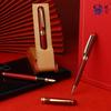 Retro Bamboo & Metal Pen: High-End Ballpoint, Fountain, Signature for Business or Graduation Gifts
