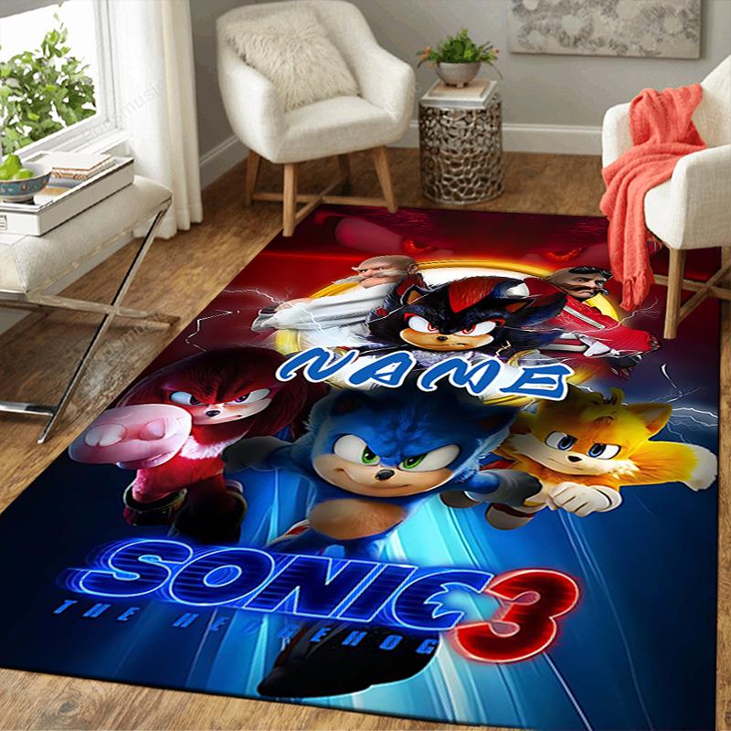 Custom 1Pc Sonic Adventure Heroic Journey Rug Office Carpet Indoor Outdoor Entrance Doormat Nonslip Soft And Comfortable Living Room D2915340