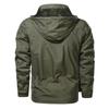 Spring Autumn Men's Windbreaker Tactical Jacket Waterproof Outdoor Hooded Coat Sports Field Climbing Thin Outwear Streetwear Coat