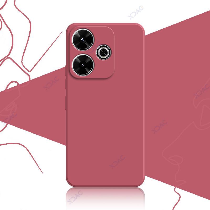 

Роскошные чехлы для Xiaomi POCO M6 4G Plus 5G POCOM6Plus водонепроницаемый жидкий мягкий силиконовый защитный корпус для телефона Coque POCO M6 Plus 5G