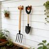 1/2Pcs Garden Tool Holder with Screws Wall Mount Workshop Shed Garage Tool Hanger Heavy Duty Mop Broom Rake Shovel Storage Hook Rack