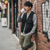 [Essesstim] Mesh Vest, Men's Photographer Vest, Sleeveless Vest, Jacket, Mesh