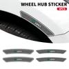 4pcs Car Styling Wheel Rims Racing Stickers Badges Auto Decoration For Insignia Astra G J F K Vectra C H Corsa C B D Omega