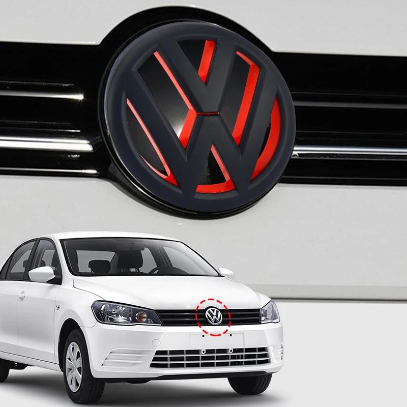 W1312026 Hot Styling Mouldings For VOLKSWAGEN VW 2PCS Car Front Grill Badges Rear Trunk Emblem Lid Covers Logo Sticker For VW Volksw