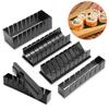 3/10pcs Multifunctional DIY Anti-stick Sushi Maker Equipment Kit Cake Roll Mold Japanese Rice Ball Sushi Making Tools