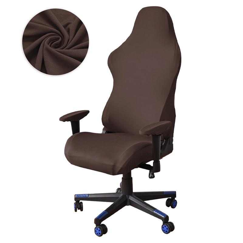 Simple Home Gaming Chair Cover Universal Computer Game Competitive Chair Seat Backrest Armrest Elastic Swivel Chair Covers Home