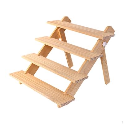 Holz-Verkaufsaufsteller Holz-Cupcake-Ständer, Ohrringständer Ohrring-Ringhalter für Zuhause