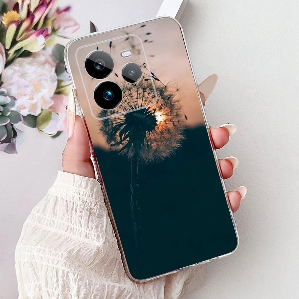 For Realme GT 7 Pro GT7 Pro RMX5010 RMX5011 Back Cover Cool Cartoon Dragon Astronaut Animals Phone Case Soft Silicone Clear Etui