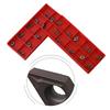 20PC DCMT21 51 Carbide Inserts for Lathe Turning Tool Holder Compatible with SDJCR/SDNCN/SDQCR Series VP15TF Grade