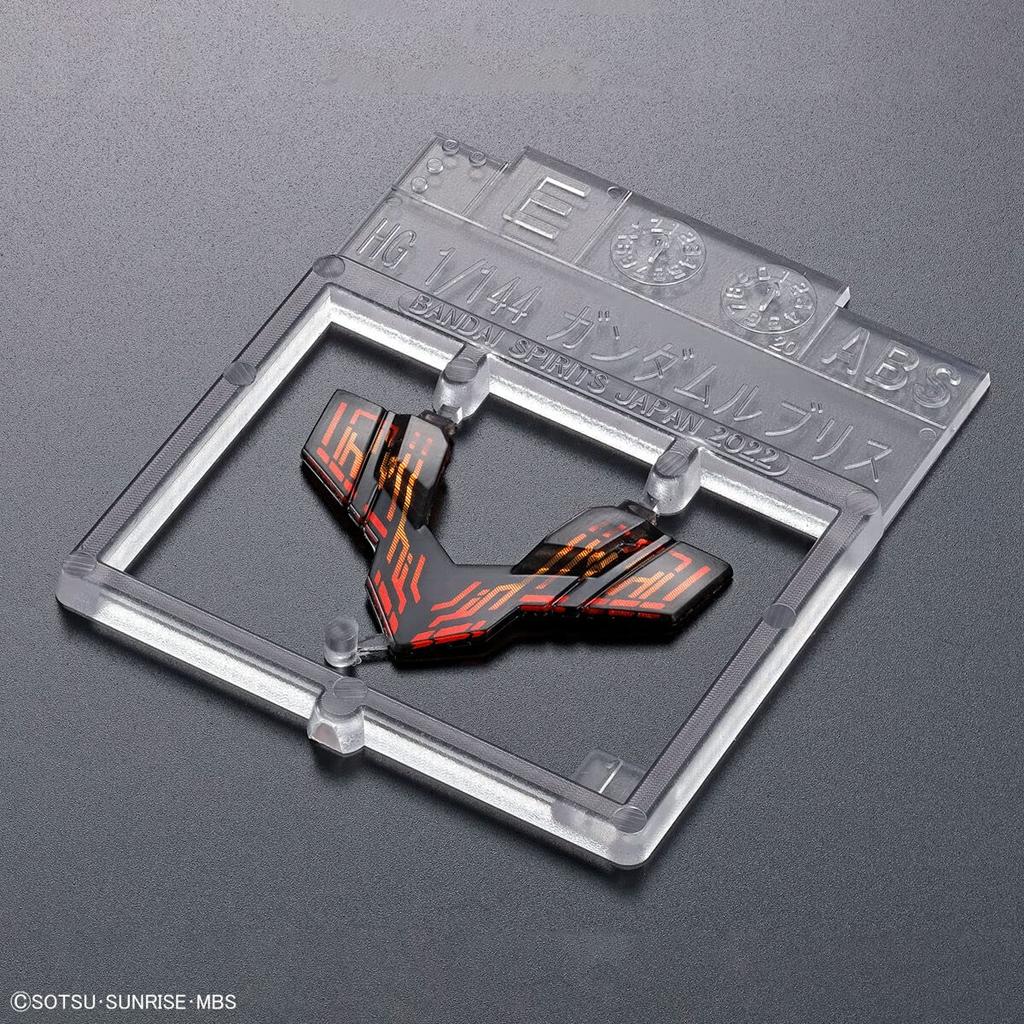 BANDAI SPIRITS HG Mobile Suit Witch of Mercury Gundam Rubris Scale Plastic Model Kit 2587102 Gundam 1/144 Pre-Colored