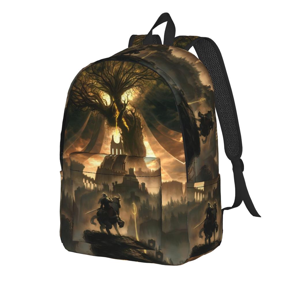 Fashion Elden Ring Backpack  Mochilas Fashion For Work Office Sturdy Shoulder Rucksack