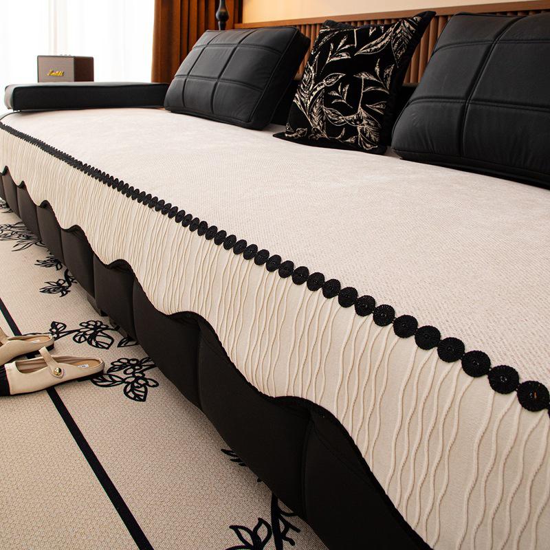 Всесезонный Нескользящий Кожаный Комплект Подушек для Дивана 70x70cm