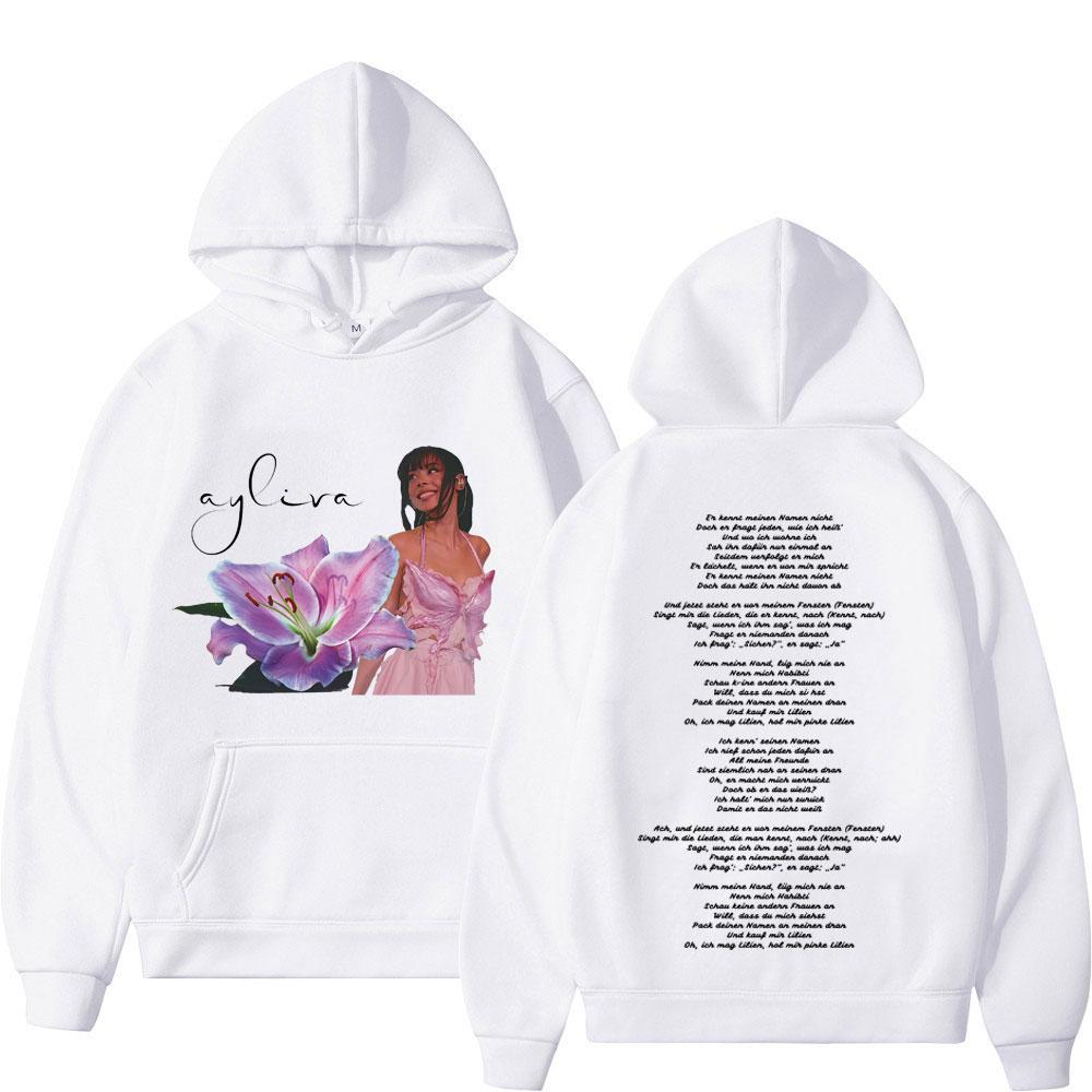 Singer Die Ayliva Tour  Hoodie Men Women Fashion Clothing Pullover Long Sleeves Casual Loose Aesthetic Trendy Sweatshirts