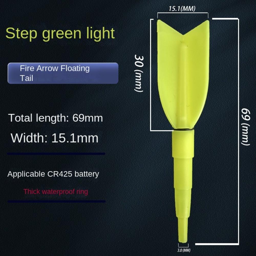 5pcs 2Color Fishing Rod Lighting Stick LED Night Tackle Electronic Pole Lamp Waterproof Fishing Luminous Stick Night Fishing