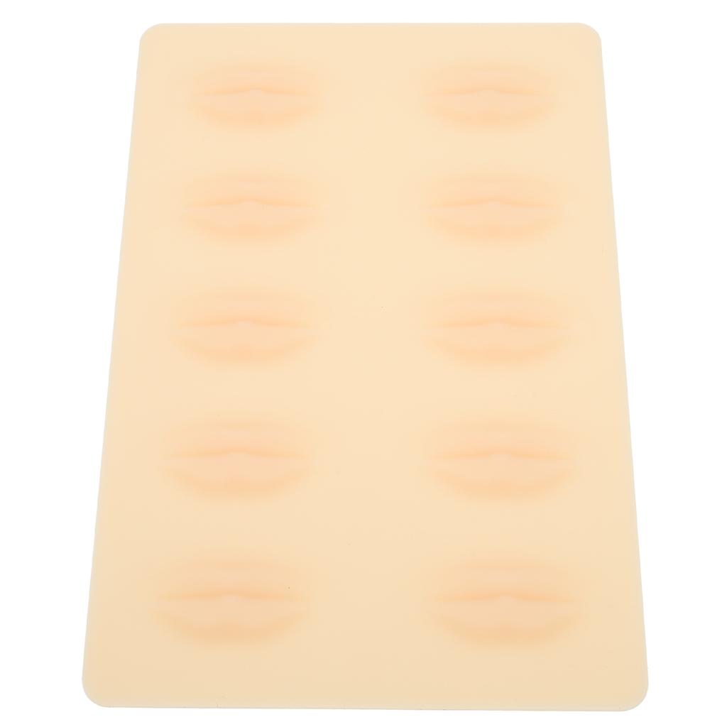 Silicone Makeup Lip Tattoo Practice Skin Microblading Practice Skin for Artists Beginners