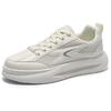 Stylish 2025 New Mens Casual Sneakers with Breathable Mesh for Spring Summer Comfortable Dad Shoes White Platform